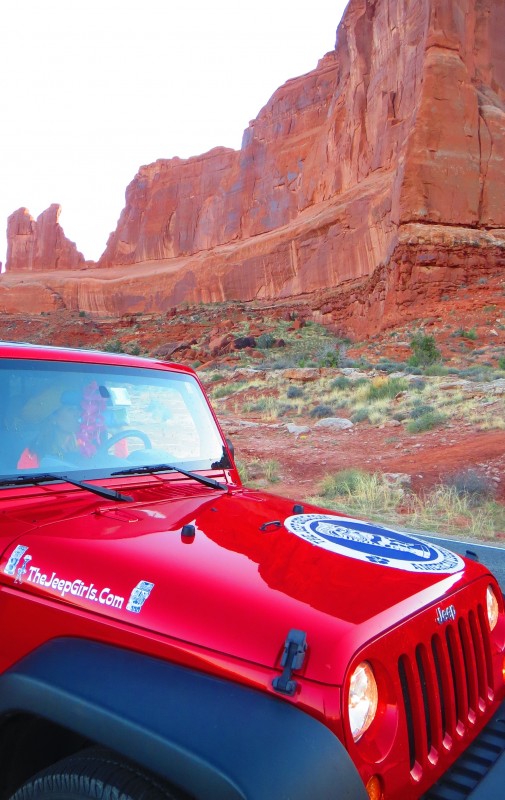 Jeep at Arches - Copy