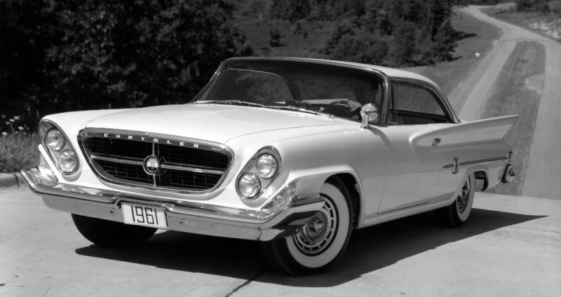 The 1961 model year was the last year the Chrysler 300 sported fins.
