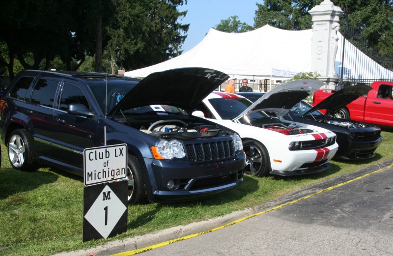Enthusiasts sharing their passion for cars will be parked up and down Woodward Avenue Saturday, like the Club LX of Michigan was last year.