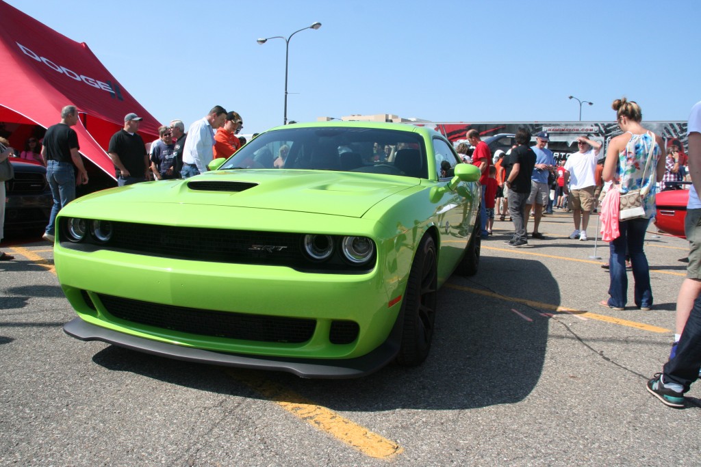 As in 2014, Dodge Hellcats, like this Challenger, will be promient during the 2015 Woodward Dream Cruise.