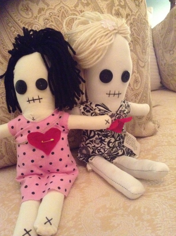 Voodoo dolls at Maison de Ville
