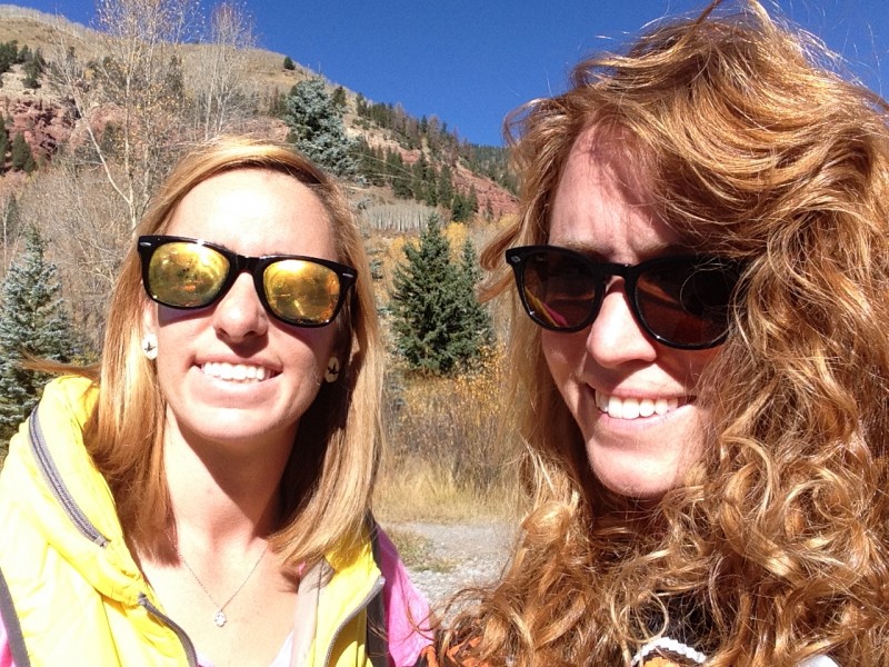 Brittany and Ashley in Colorado