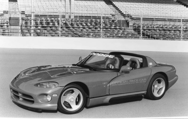 1991 Dodge Viper Prototype Indianapolis 500 Pacecar