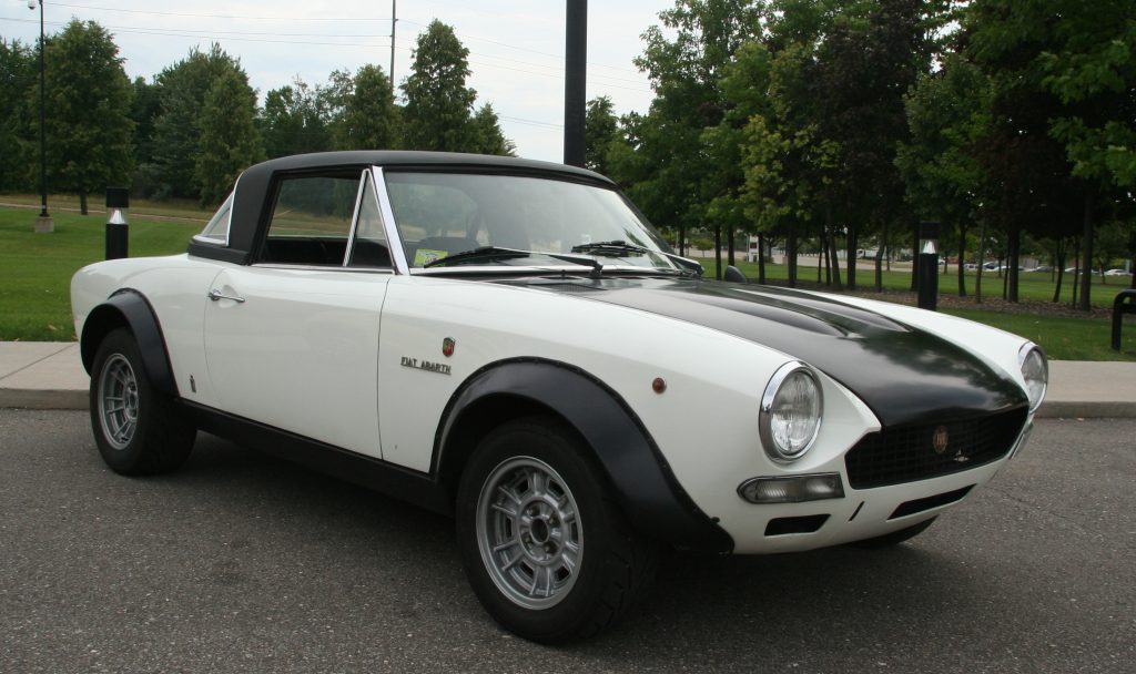 A rare 1974 Fiat Abarth 124 Rallye was a popular vehicle at the Fiat FreakOut.