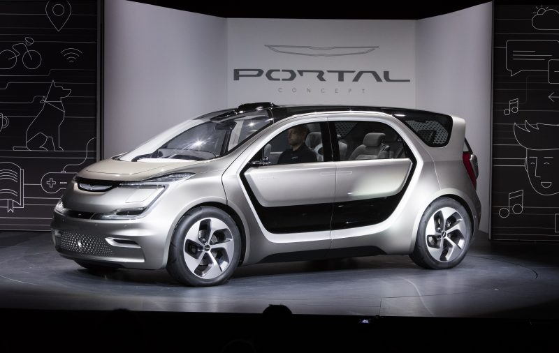 Las Vegas – January 3, 2017 – Fiat Chrysler Automobiles unveiled the Chrysler Portal Concept at CES 2017 today. Designed to grow with millennials through their life stages, the Chrysler Portal Concept is electric powered, seats six and has a number of high-tech sensors that allows it to be classified as a semi-autonomous vehicle. For more information visit media.fcanorthamerica.com.
