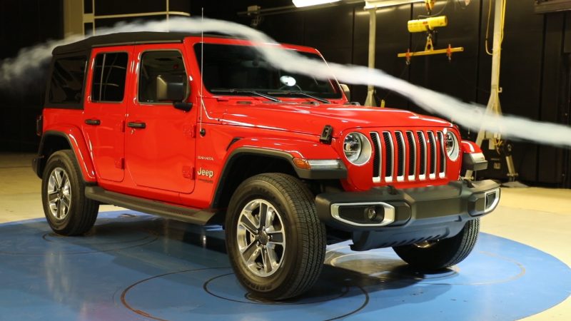 Wrangler Wednesday: Cutting through the air in the all-new 2018 Jeep®  Wrangler | Stellantis Blog