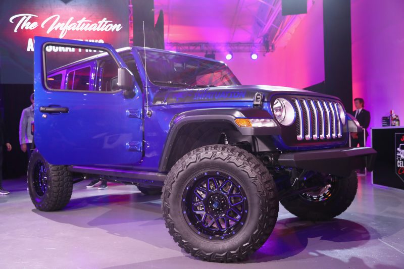 Wrangler Wednesday: Celebrities show off their customized Jeep® Wranglers |  Stellantis Blog
