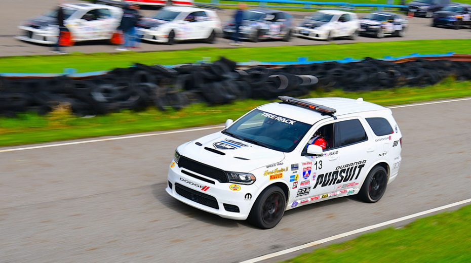 The Dodge Durango SRT Pursuit concept, "Speed Trap," powered Dodge to a repeat as the winner in the Truck/SUV class in the 2019 One Lap of America.