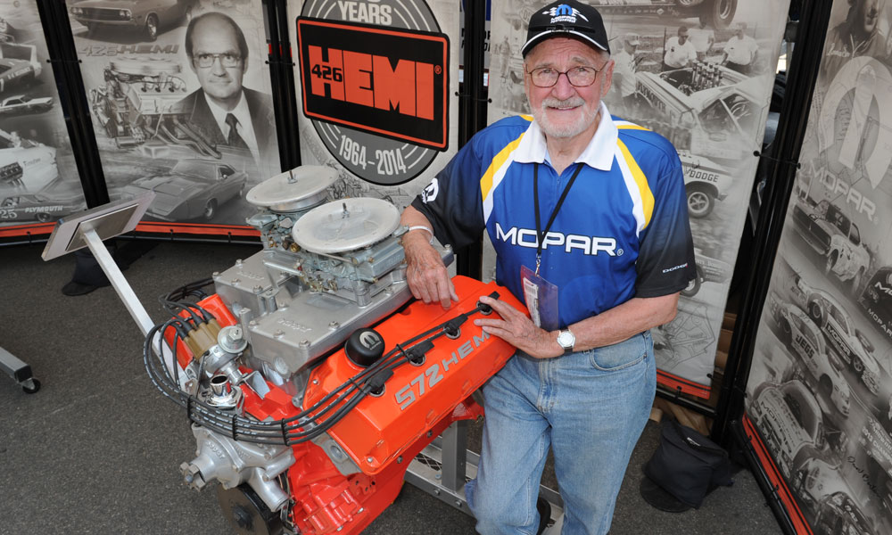 Tom Hoover, regarded as the father of the HEMI® engine.