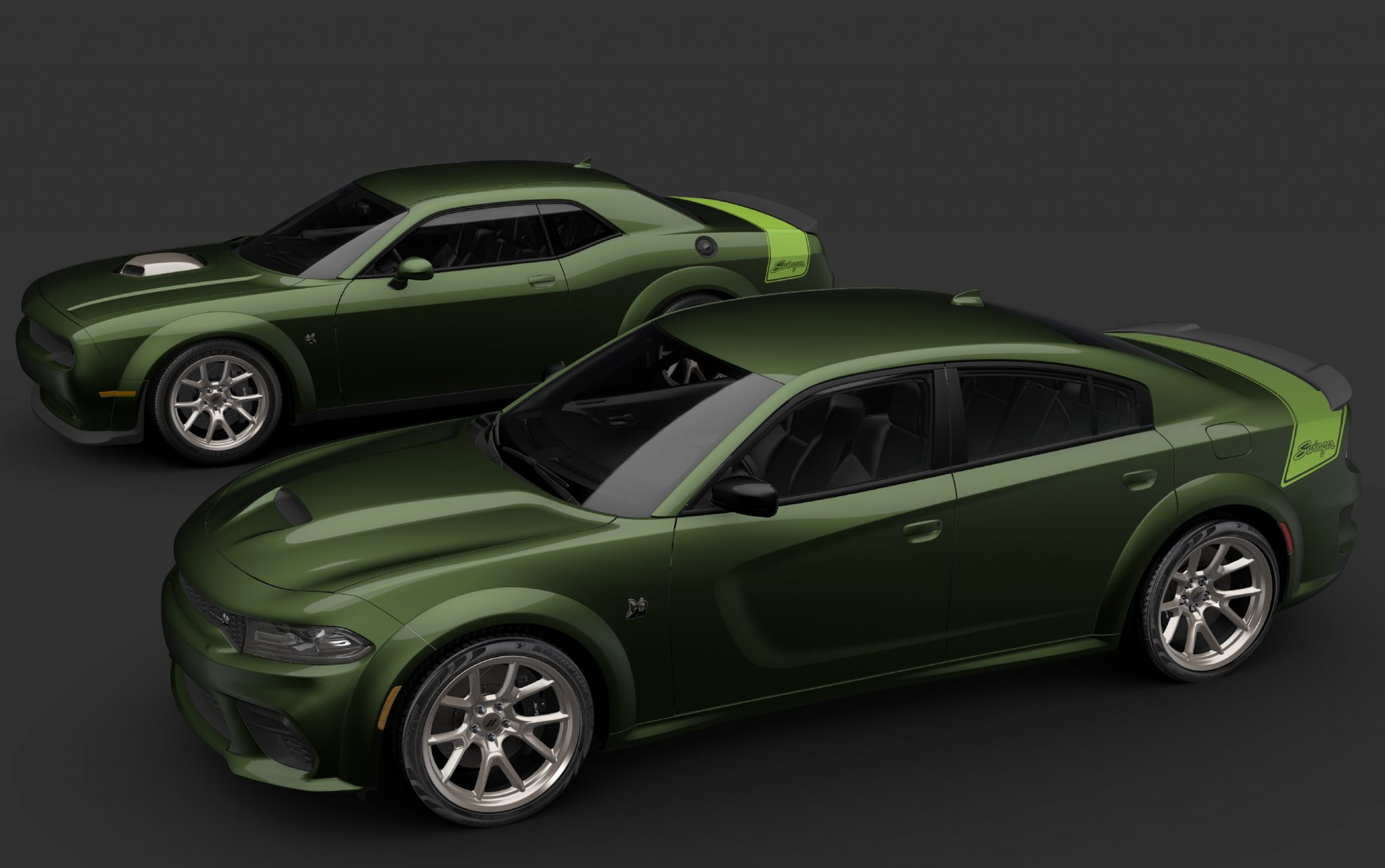 HEMI® Spirit Dodge Challenger Black Ghost Is Number Six of Seven Dodge